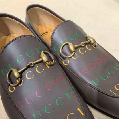 Gucci Casual Stylish Flat Shoes in Coffee Brown 0079