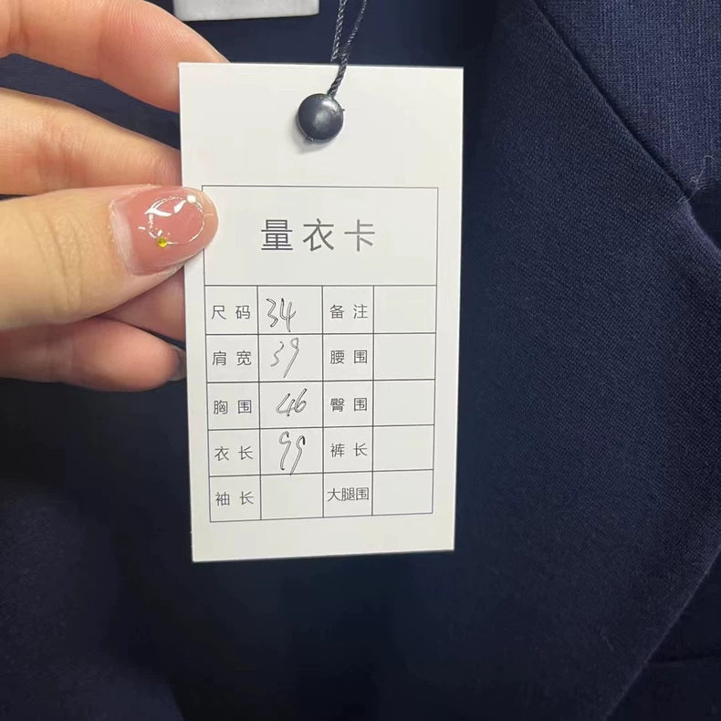 Loewe Blue Single-Breasted Coat