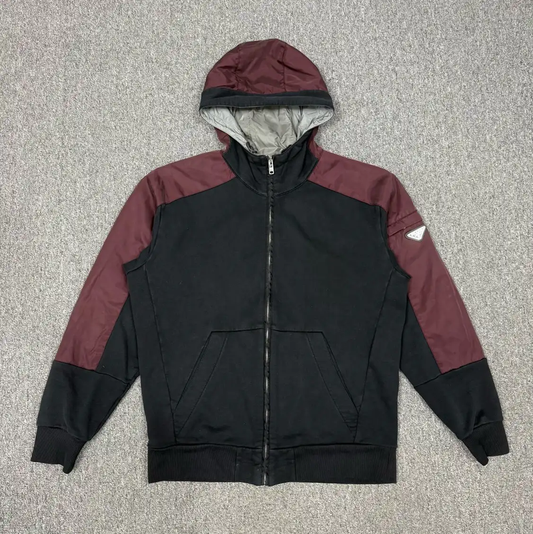 Prada Color Block Nylon Men's Jacket