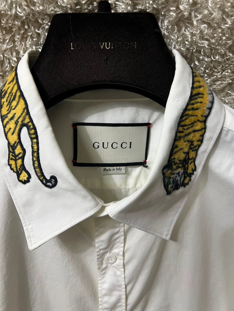 Gucci Men's Casual Long Sleeve Shirt-yf