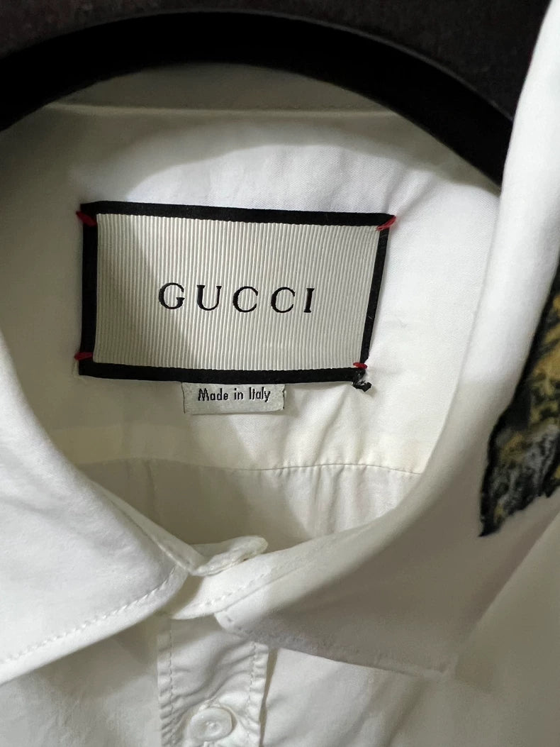 Gucci Men's Casual Long Sleeve Shirt-yf