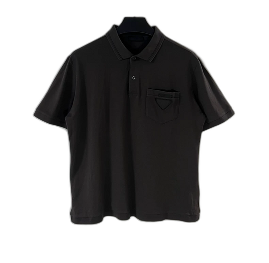 Prada Men's Short Sleeve Polo Shirt