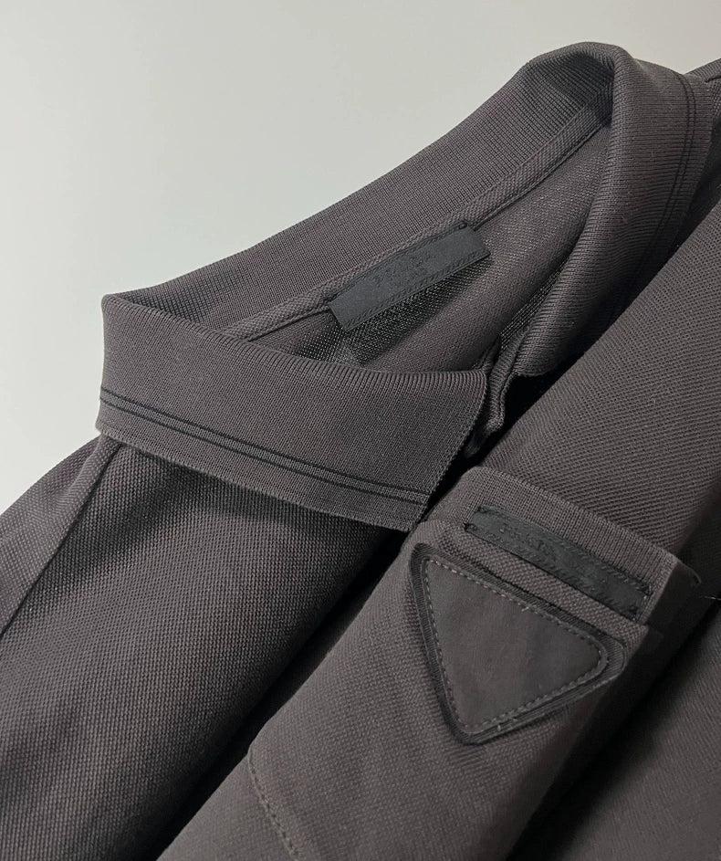 Prada Men's Short Sleeve Polo Shirt