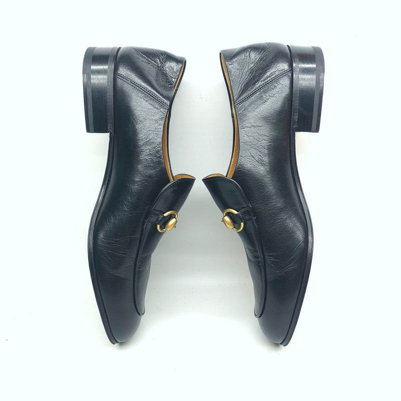 Gucci Jordaan Leather Horsebit Casual Shoes 0079