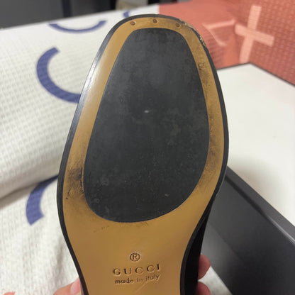 Gucci Jordaan Leather Horsebit Casual Shoes for Men 0079