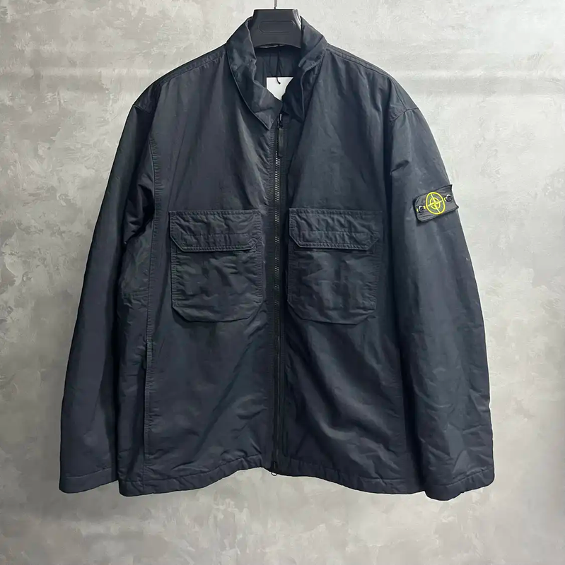 Stone Island Men's Black Nylon Jacket 0089
