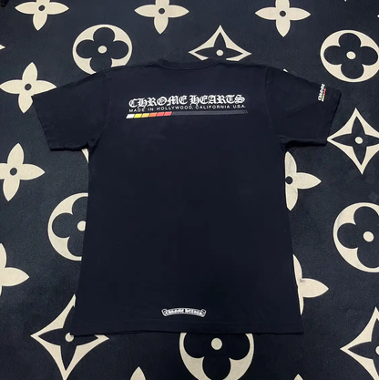 Chrome Hearts Black Short Sleeve T-Shirt for Men 0089