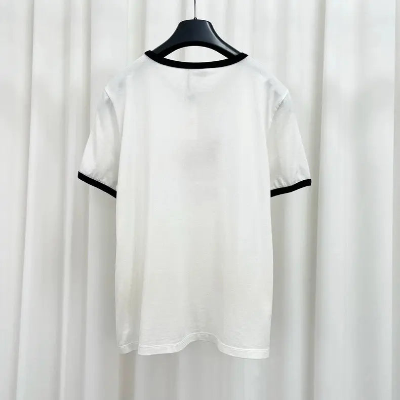 Celine Short Sleeve Print T-Shirt