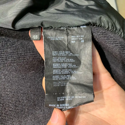 Prada Navy Cotton Men's Down Jacket