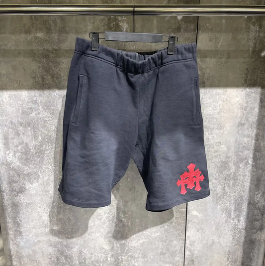Chrome Hearts Men's Black Cotton Shorts 0089