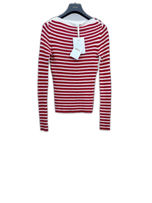 Dior Striped Cashmere Sweater