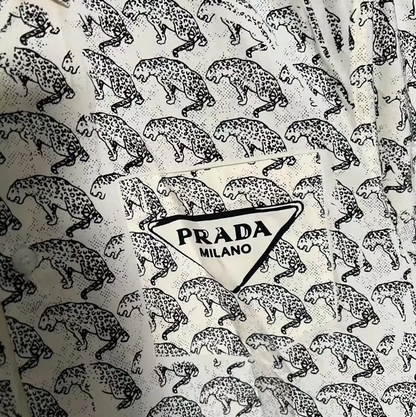 Prada Men's Short Sleeve T-Shirt in White