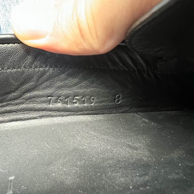 Gucci Black Leather Comfortable Loafers for Men 0079