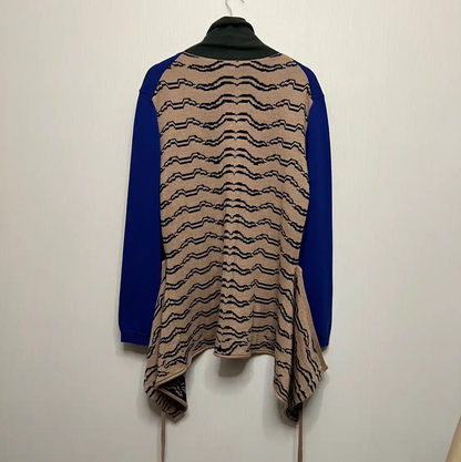 LOEWE Color Block Wool Knit Sweater 0089