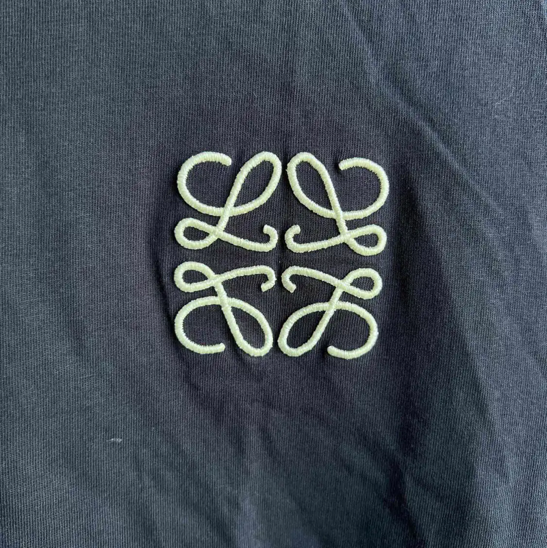 Loewe Men's XS Blue Cotton T-Shirt 0089