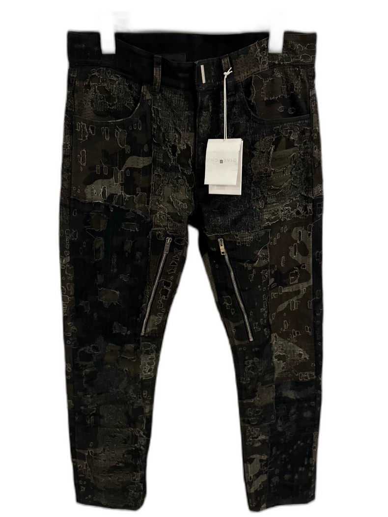 Givenchy Boro Patchwork Denim Jeans