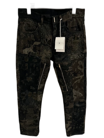 Givenchy Boro Patchwork Denim Jeans