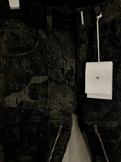 Givenchy Boro Patchwork Denim Jeans