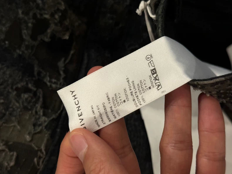 Givenchy Boro Patchwork Denim Jeans