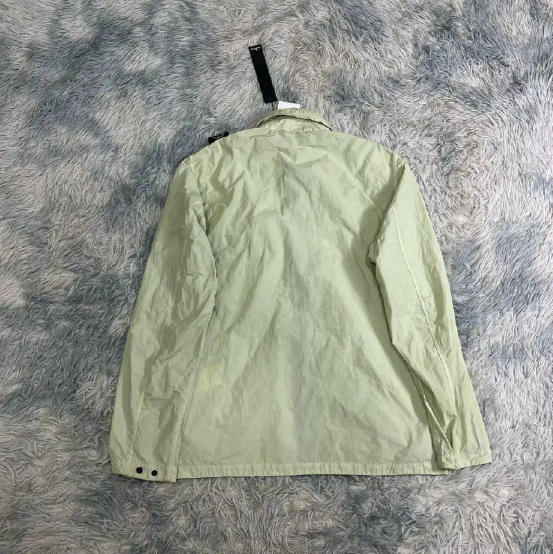 Stone Island Light Beige Cotton Jacket 0089