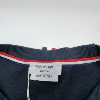 Thom Browne Color-Block Short Sleeve T-Shirt