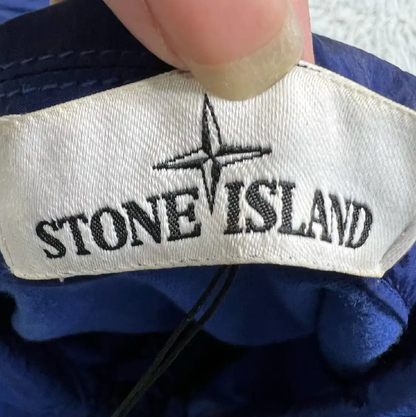 Stone Island Blue Long Sleeve Men's Jacket 0089