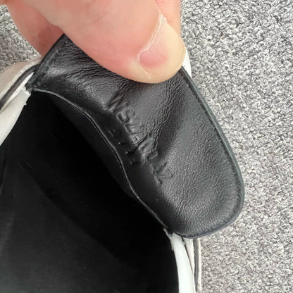 Hermes Silver Buckle Loafers Size 37