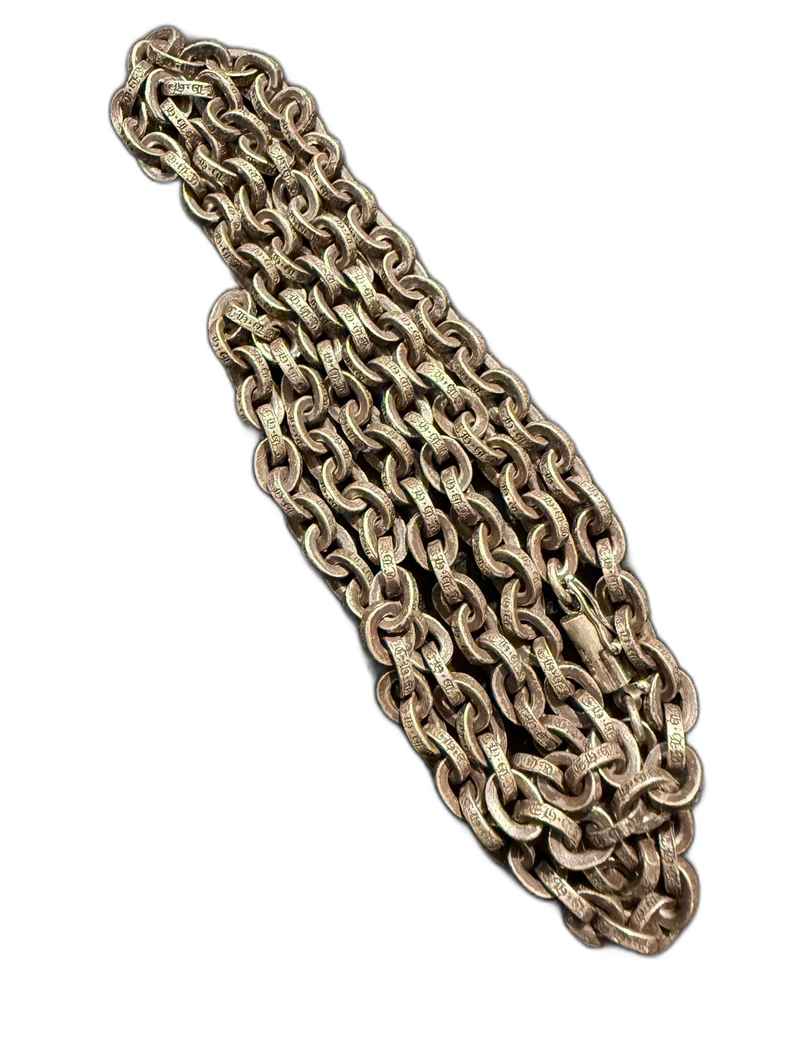 Chrome Hearts Paper Chain Necklace 60cm