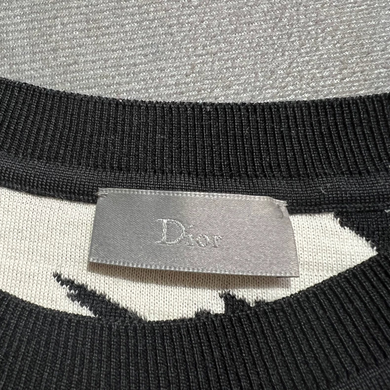 Dior Camellia Wool Knit Sweater