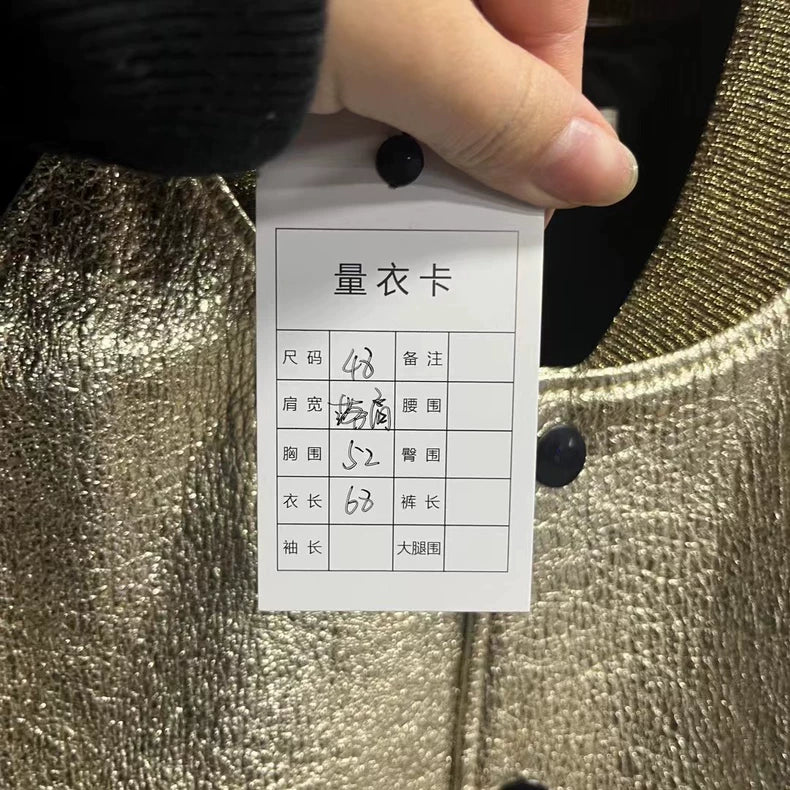 Saint Laurent Black Baseball Jacket with Print