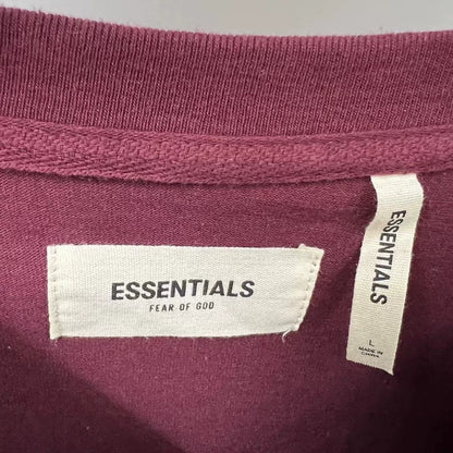 Fear of God Red Long Sleeve Graphic Shirt