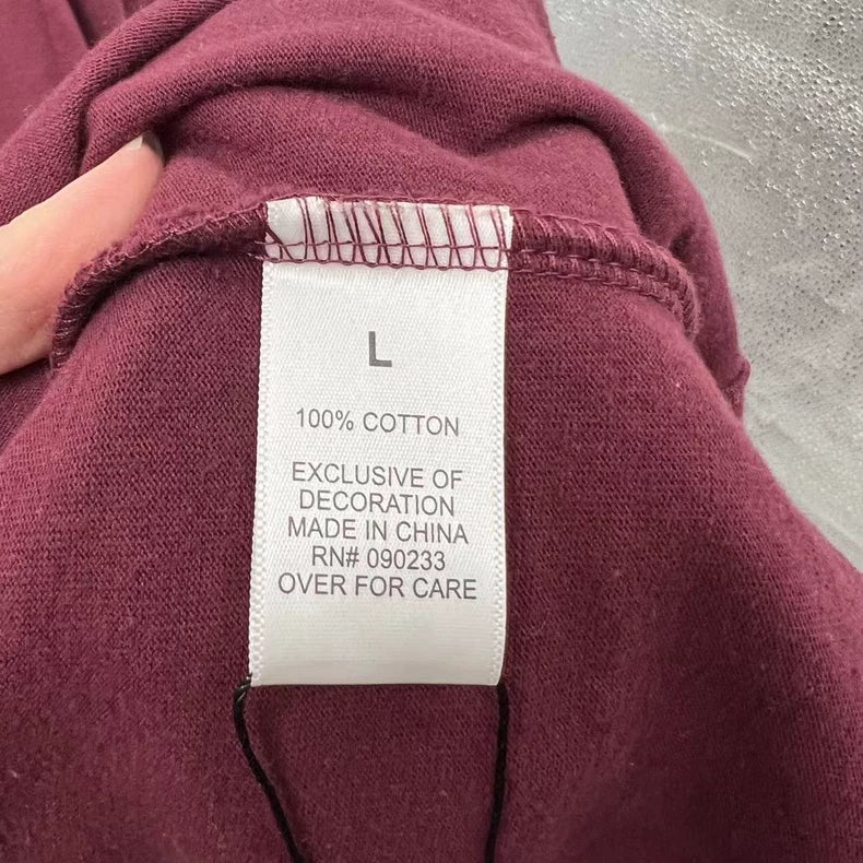 Fear of God Red Long Sleeve Graphic Shirt