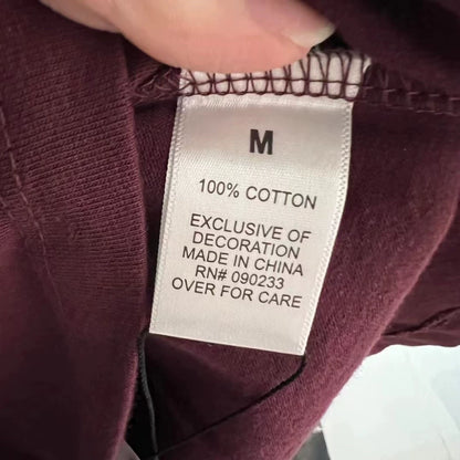 Fear of God Red Long Sleeve Graphic Shirt