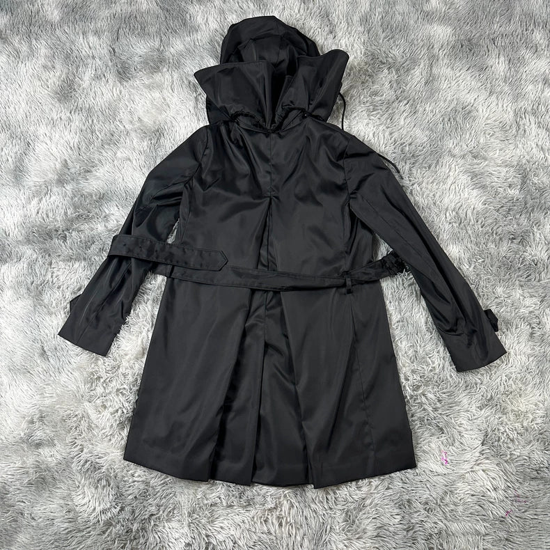Prada Runway Long Nylon Coat