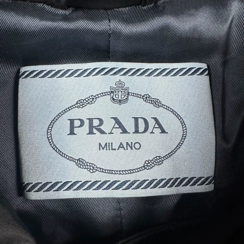Prada Runway Long Nylon Coat