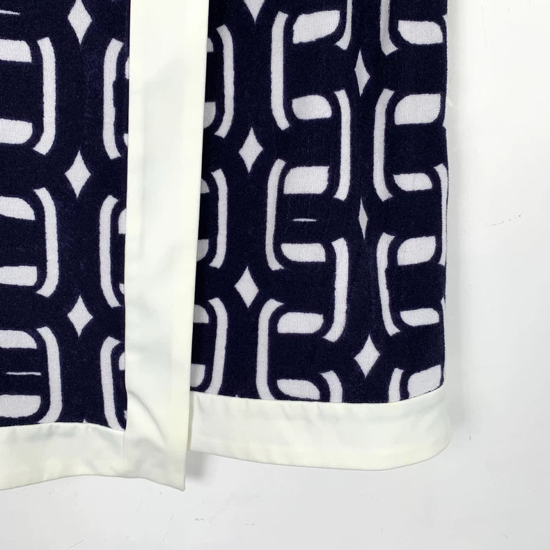 Hermes Colorful Printed Knit Skirt