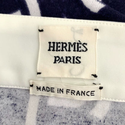 Hermes Colorful Printed Knit Skirt