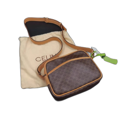Celine Logo Camera Bag with Dust Bag