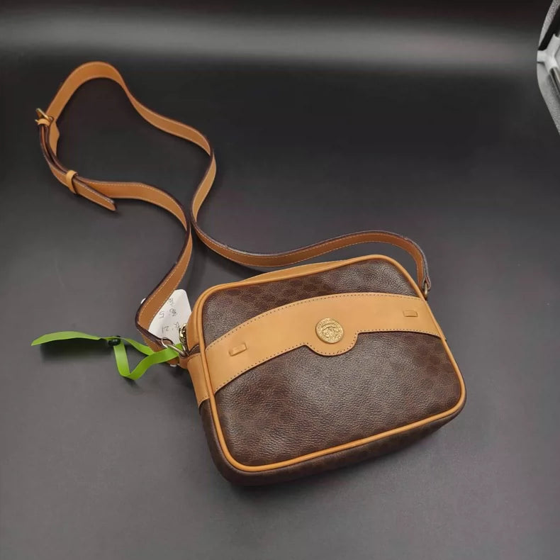 Celine Logo Camera Bag with Dust Bag