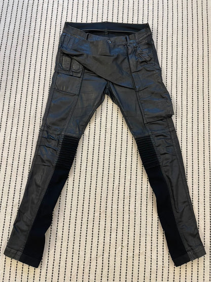 Rick Owens 2016 Biker Waxed Jeans