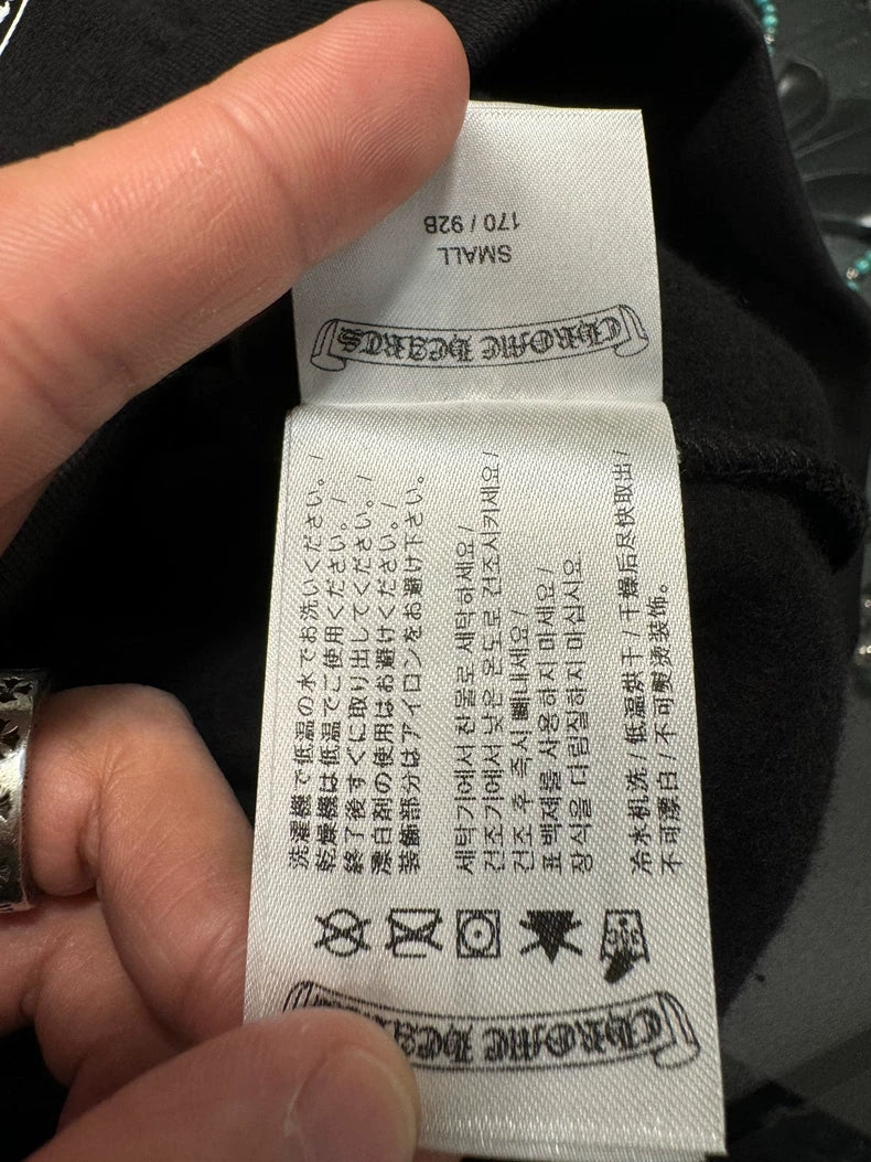 Chrome Hearts Black Printed Sweatshirt-yf