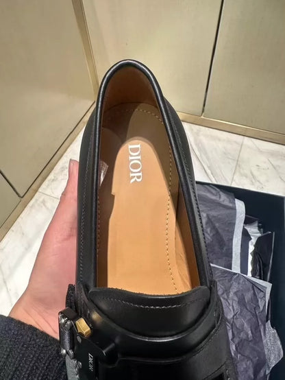 Dior Leather Loafers for Men-zp