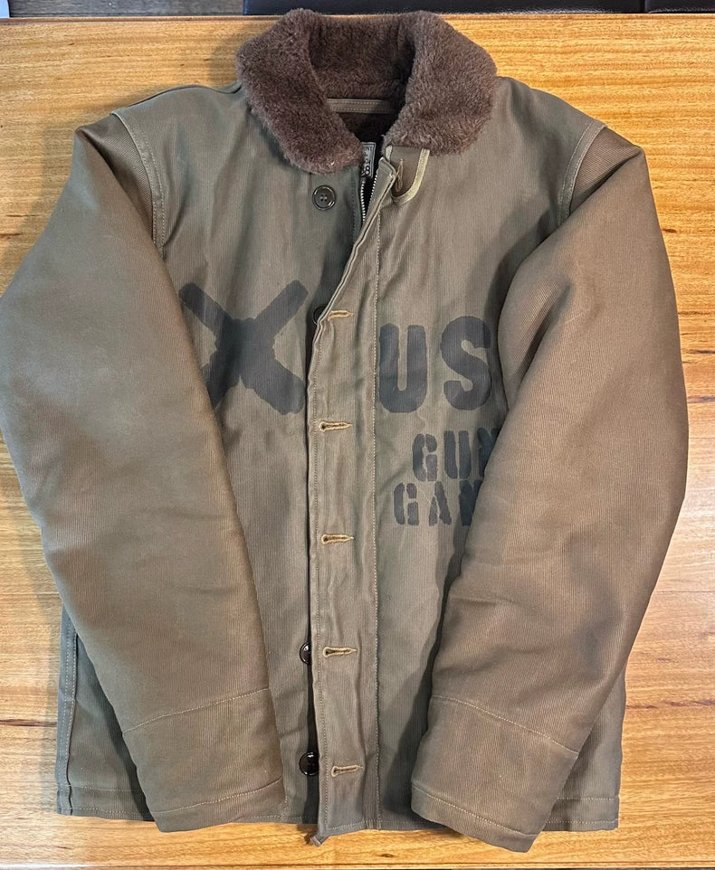 Freewheelers Color Blocked N1 Heavy Jacket