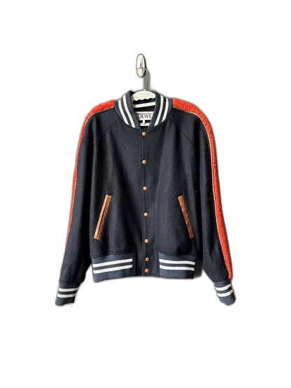 Loewe Baseball Jacket with Red Detailing