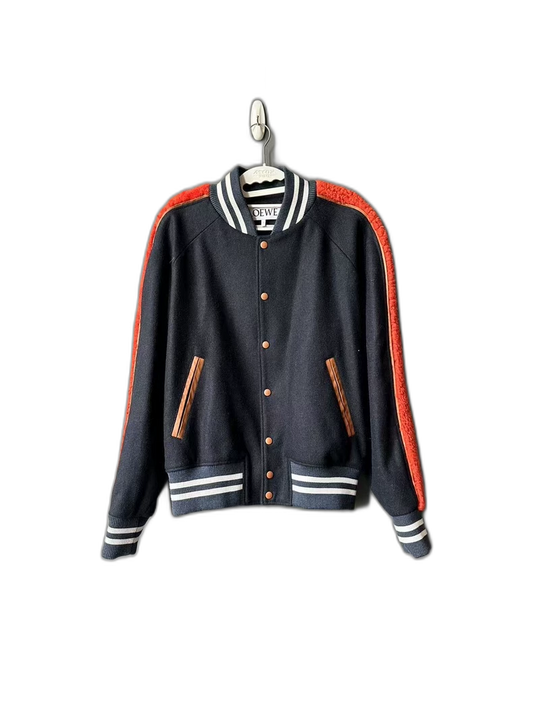 Loewe Baseball Jacket with Red Detailing