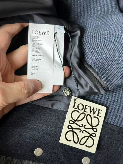 Loewe Baseball Jacket with Red Detailing