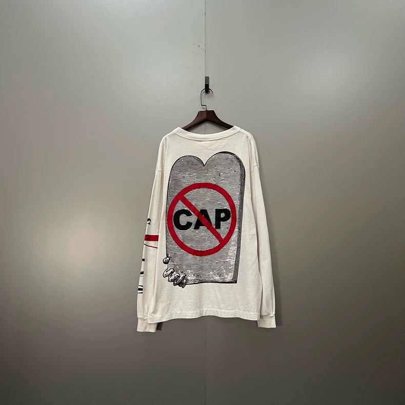 Saint Michael Long Sleeve Printed Shirt