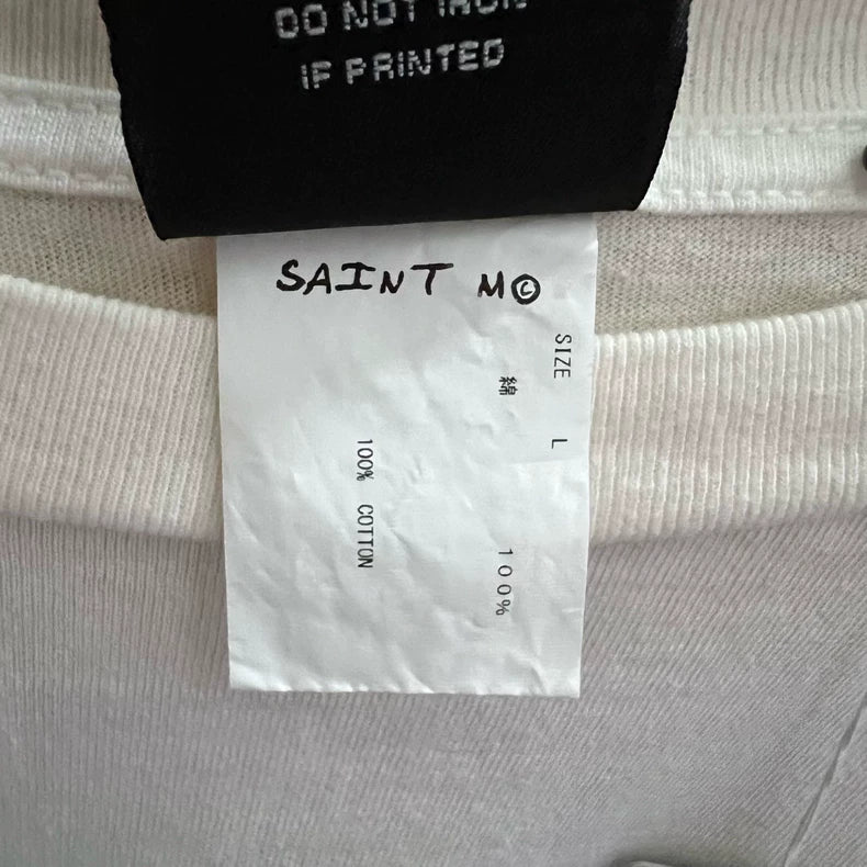 Saint Michael Long Sleeve Printed Shirt