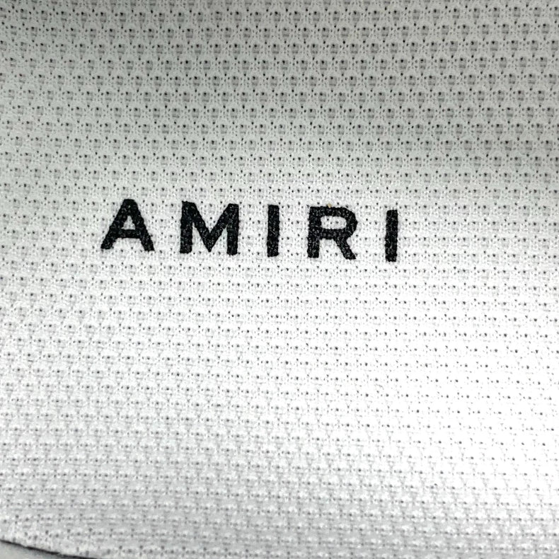 Amiri Colorful Round Toe Sport Sneakers