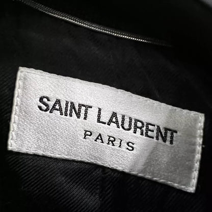 Saint Laurent Colorblock Baseball Jacket